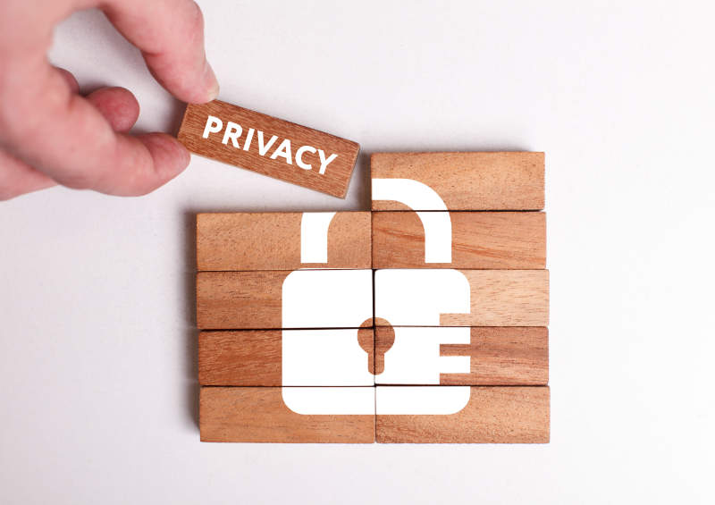 Privacy by design set up with security