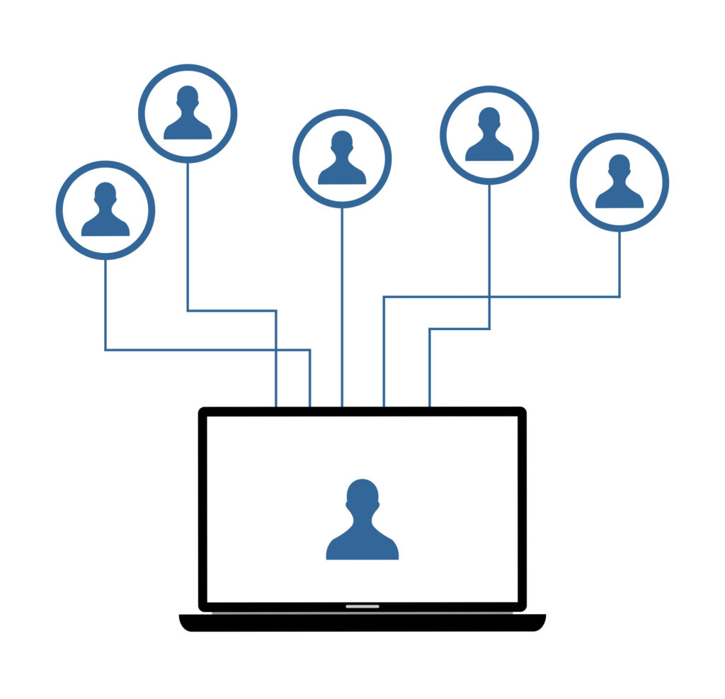 Healthcare team manages clinic inbox with individual accounts to prevent password sharing.